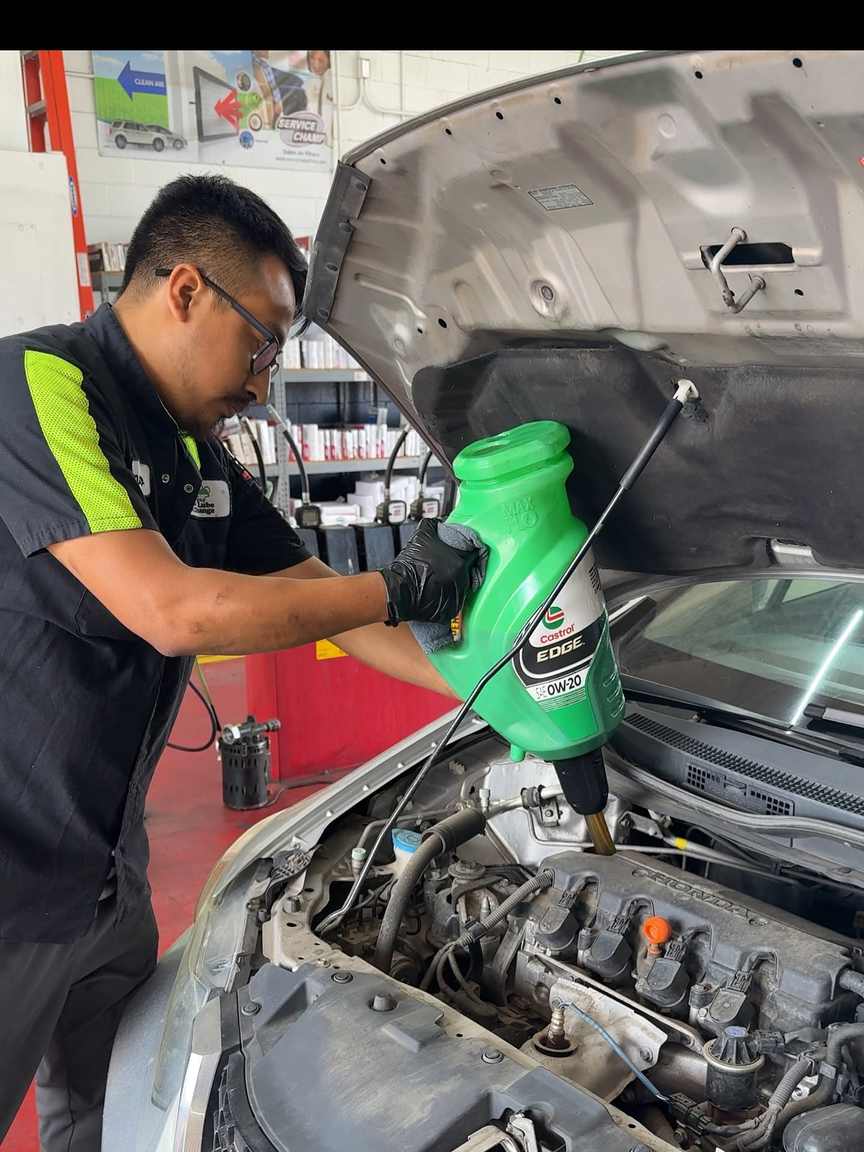 EZ Lube Oil Change drive-thru service in the Antelope Valley, serving Palmdale and Lancaster, California